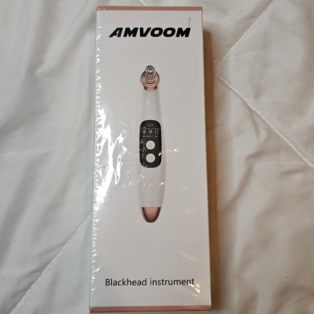 Blackhead Remover, Electric Face Vacuum Pore Cleaner, USB Rechargeable